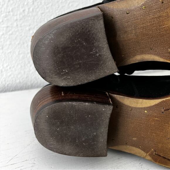 Sam Edelman Petty black suede ankle bootie size 7.5 - Picture 9 of 11